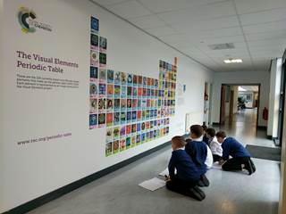 stirling high school unveils mural of our visual elements periodic table - Periodic Table Of Elements Rsc stirling high school unveils mural of our visual elements periodic table - Periodic Table Of Elements Rsc
