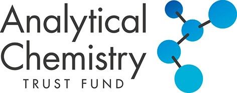 Analytical Chemistry Trust Fund logo - blue and black molecule plus text