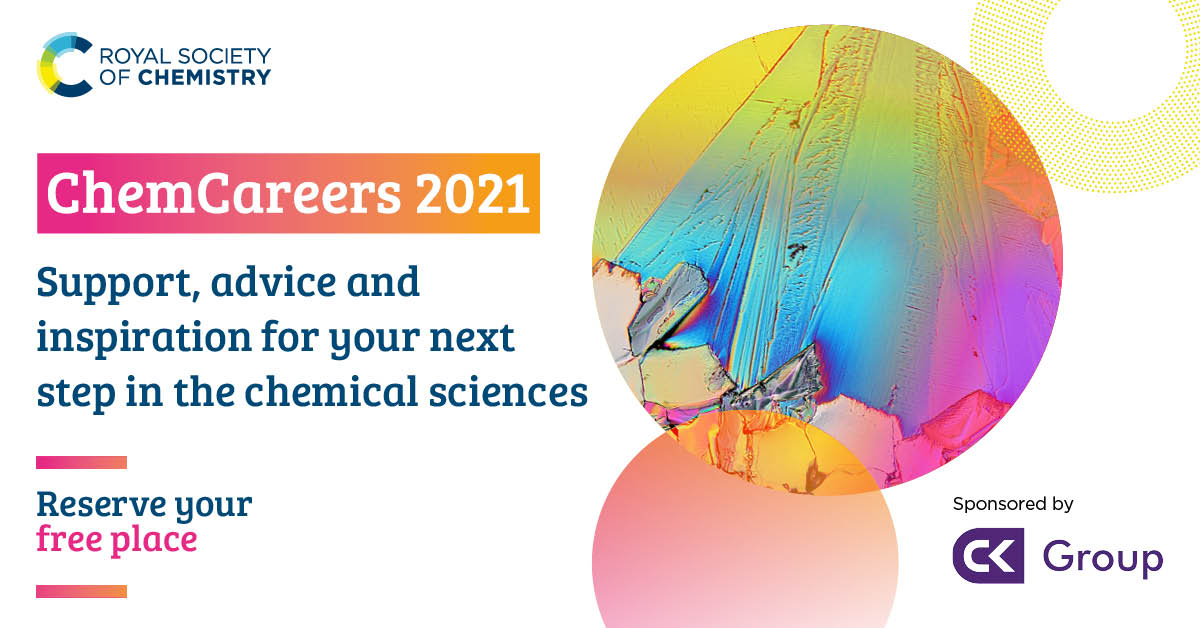 ChemCareers webinars 2021 register for free