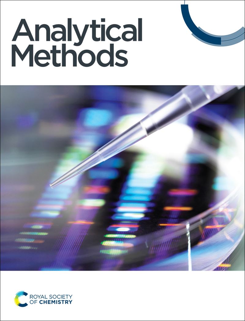 Analytical Methods journal front cover
