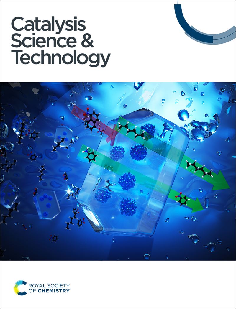 Catalysis Science & Technology journal front cover