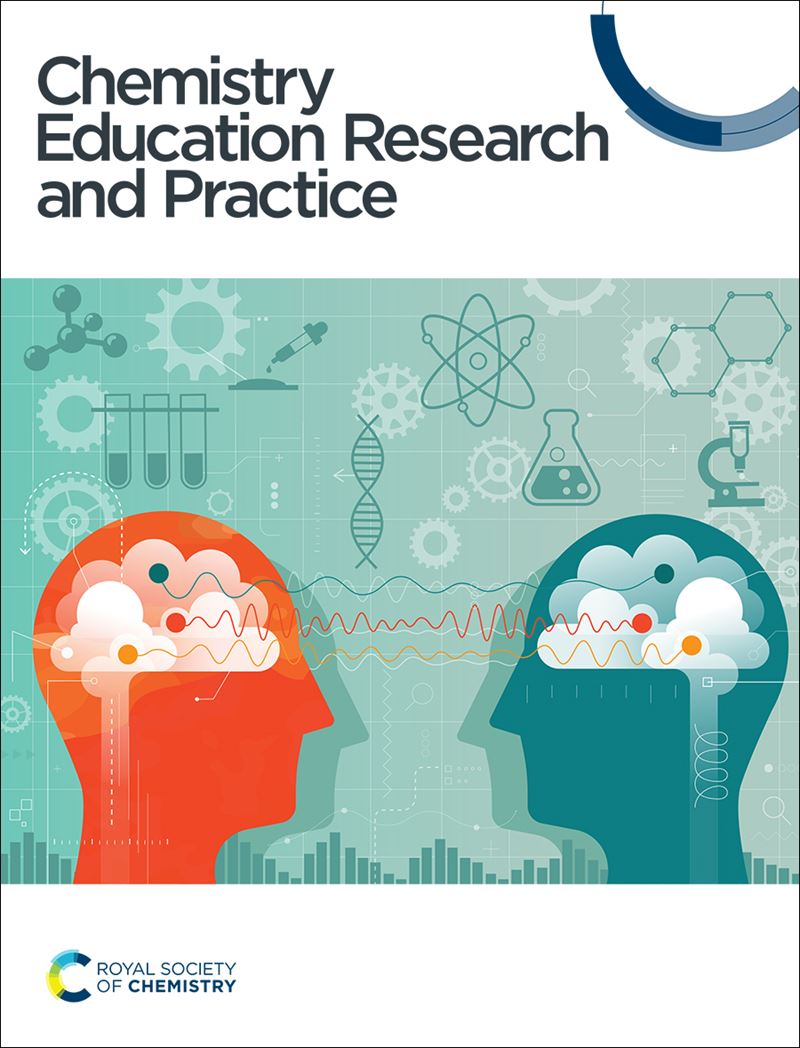 Chemistry Education Research and Practice journal front cover