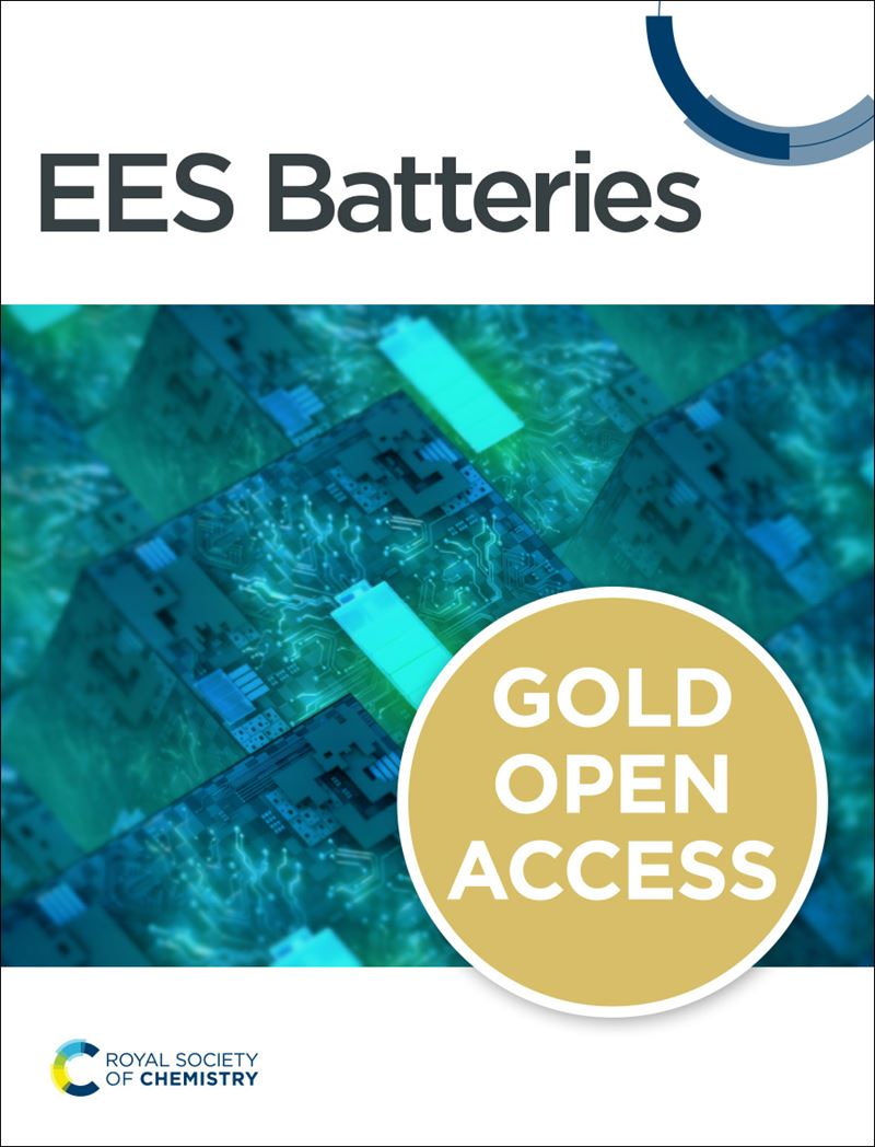 EES Batteries journal cover image