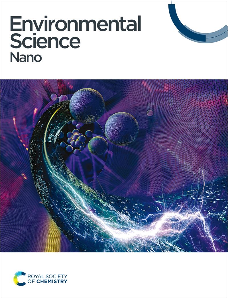 Environmental Science: Nano journal cover image