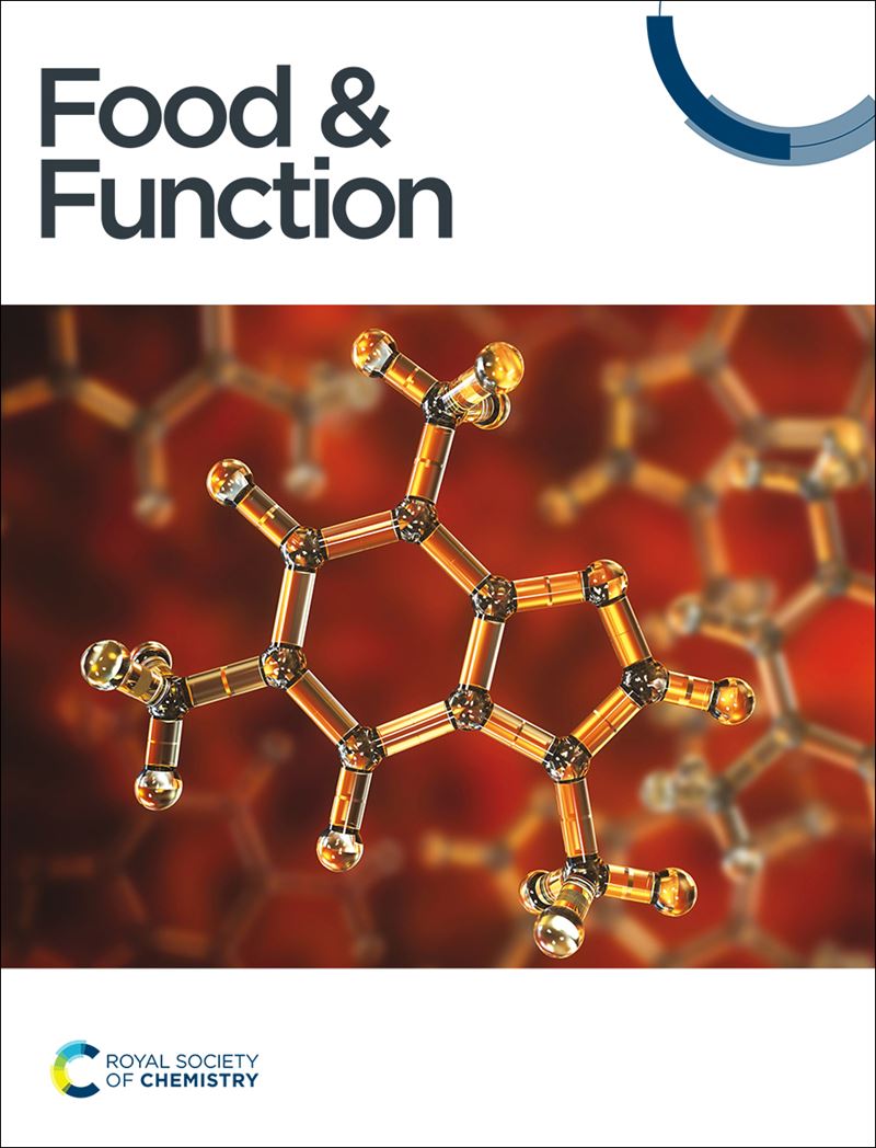 Food & Function journal front cover
