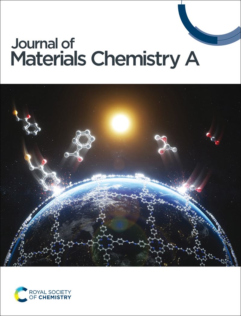 Journal of Materials Chemistry A front cover