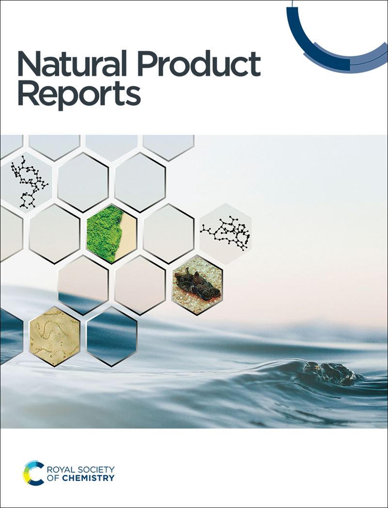Natural Product Reports (NPR) journal front cover