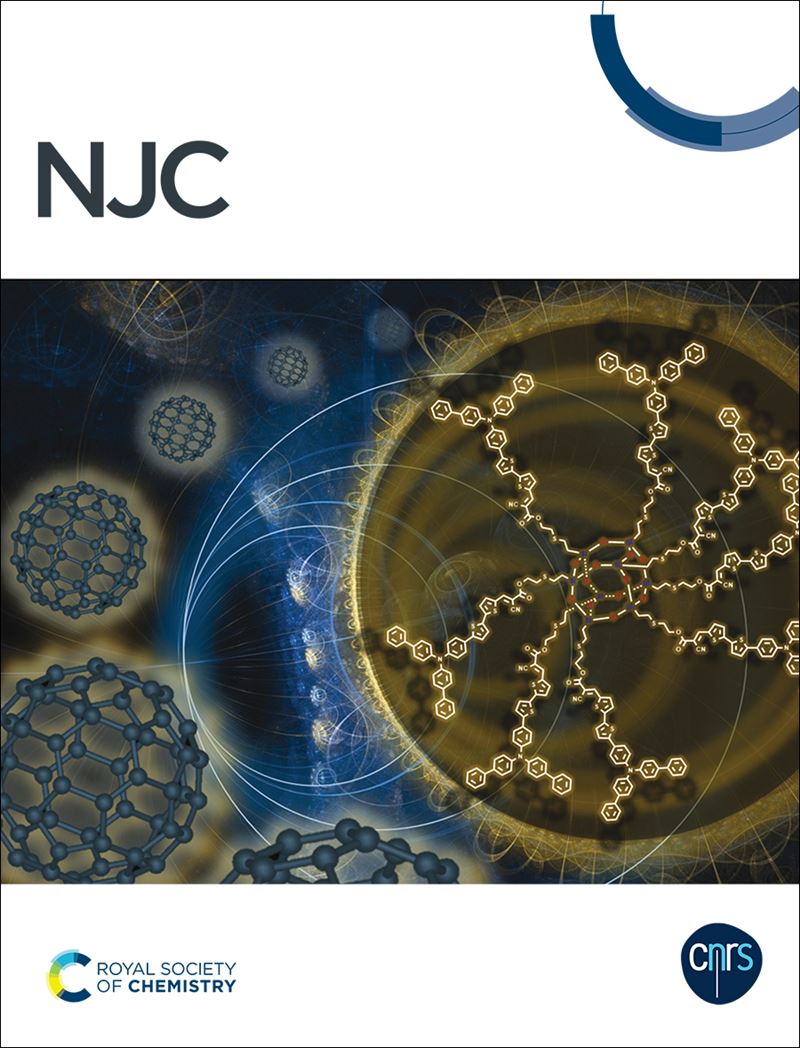 NJC (New Journal of Chemistry) journal front cover