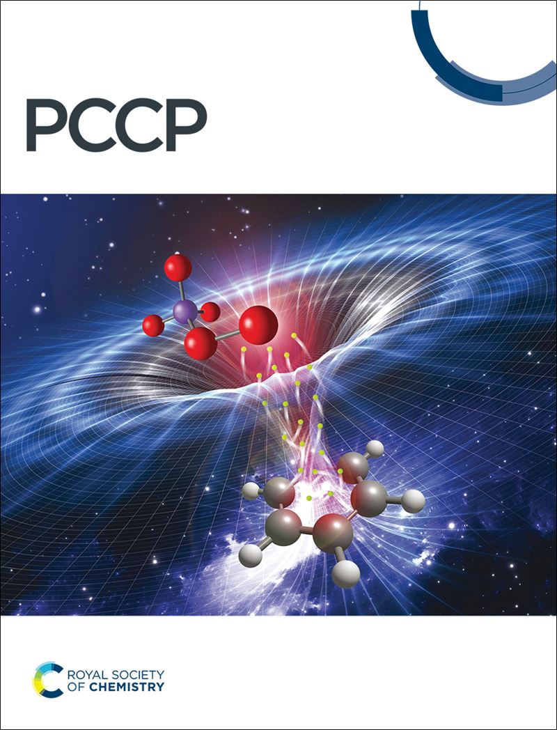 PCCP (Physical Chemistry Chemical Physics) journal cover