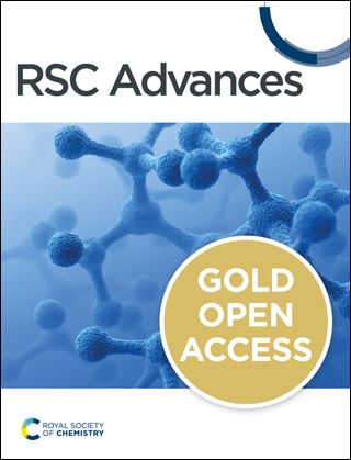 RSC Advances journal front cover