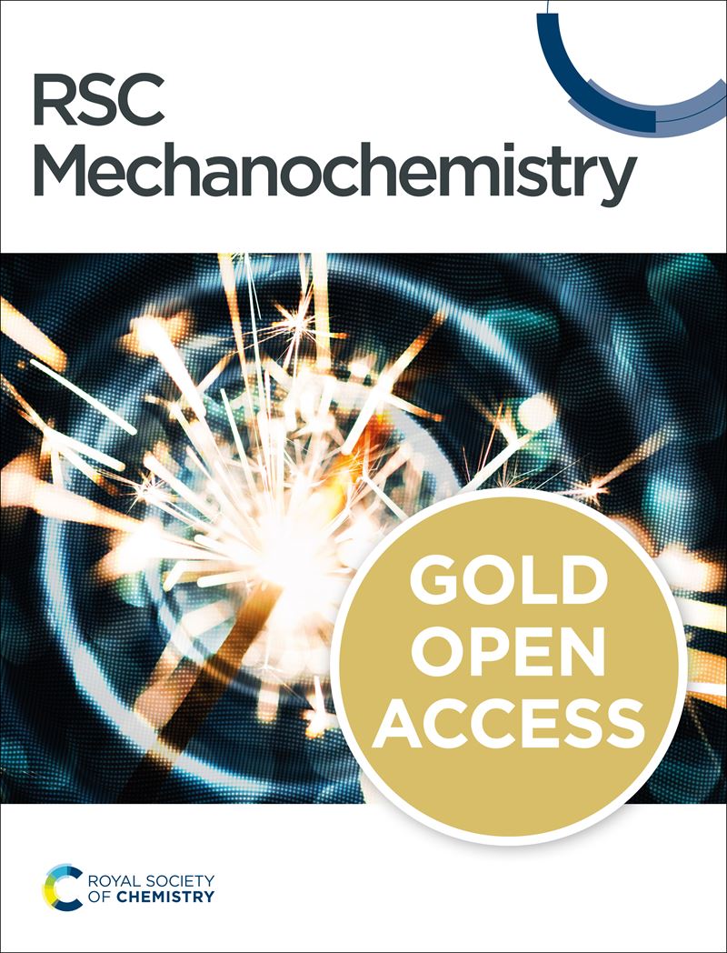 花色直播 Mechanochemistry journal cover