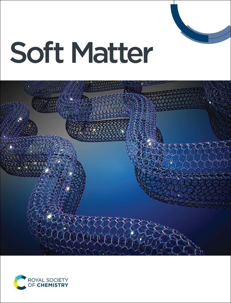 Soft Matter journal front cover