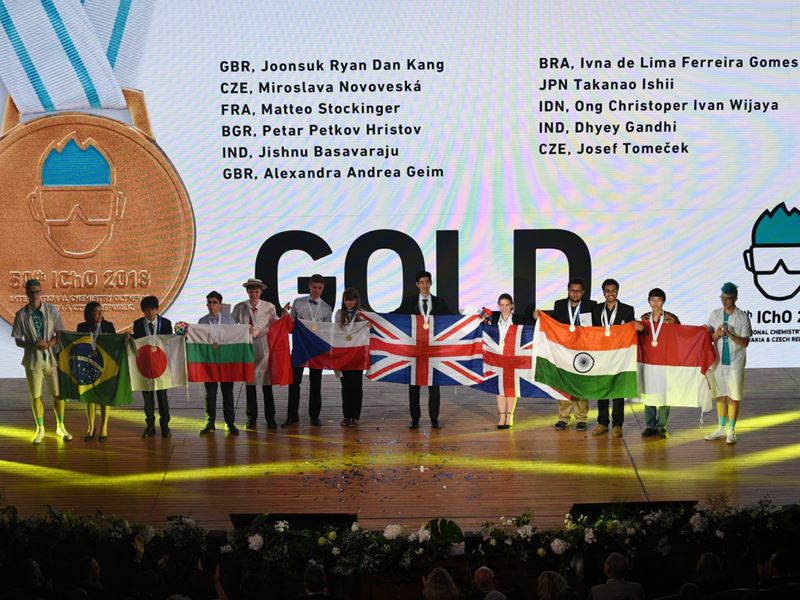 UK team achieve best ever result at the International Chemistry Olympiad
