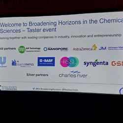 A slide showing the names of all of the organisations taking part in Broadening Horizons