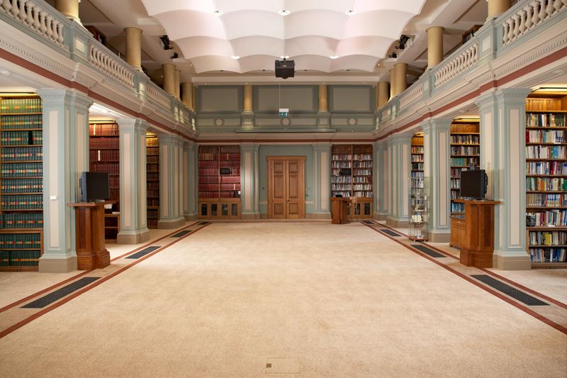full view of library