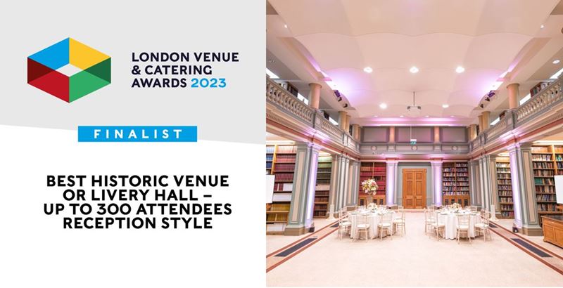 Best historic venue or livery hall - up to 300 attendees reception style