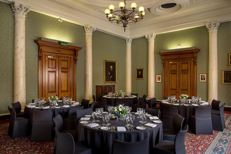 council room with four dining tables