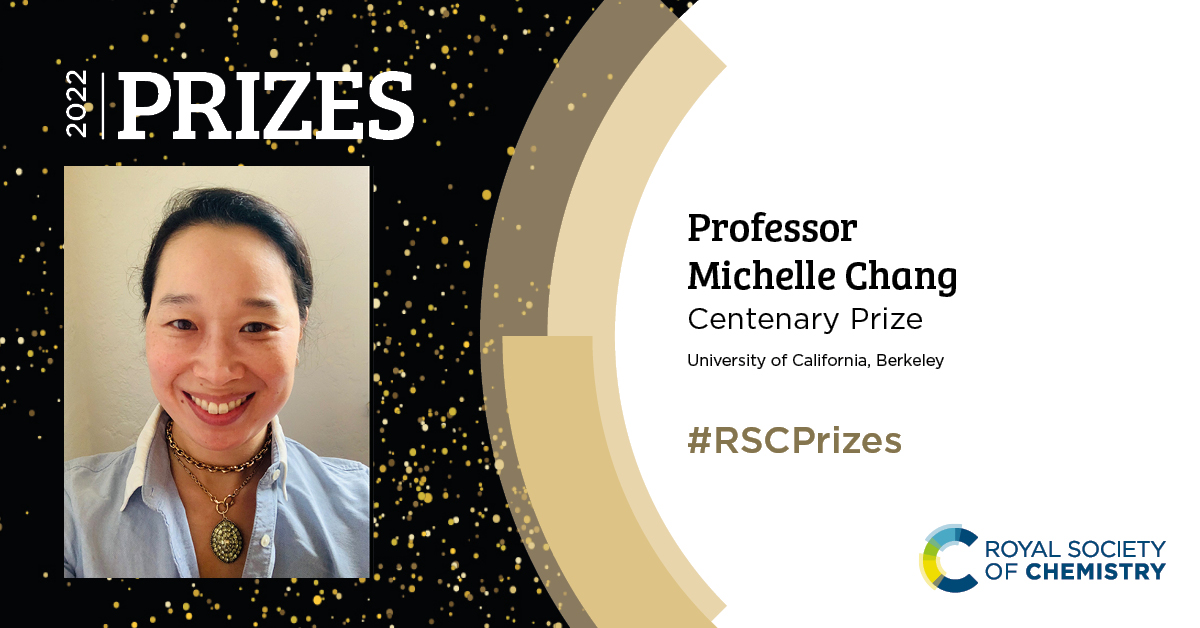 Professor Michelle Chang 2022 Centenary Prize winner